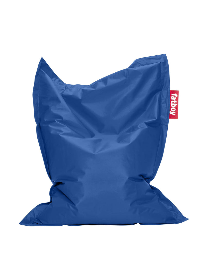 Fatboy Junior bean bag chair in petrol color, durable and water-resistant, perfect for kids&