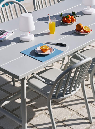 Fred's Armchair by Fatboy – aluminum outdoor chair, UV-resistant, lightweight, stackable, perfect for Canadian patios or gardens.