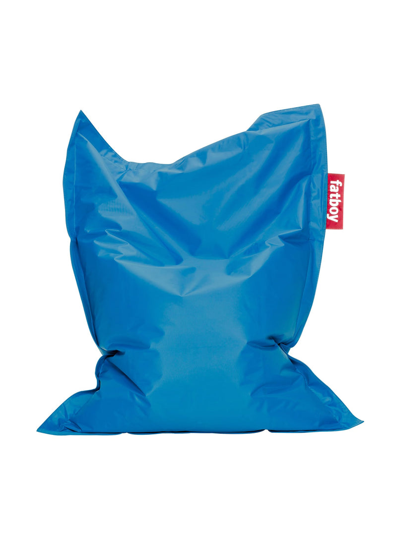 Fatboy Junior bean bag chair in petrol color, durable and water-resistant, perfect for kids&